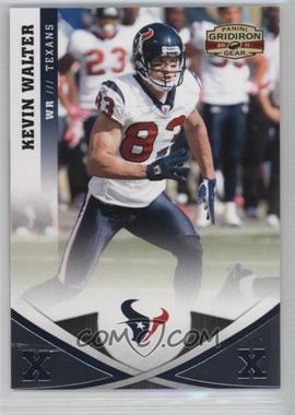 2011 Panini Gridiron Gear - [Base] - Silver X's #48 - Kevin Walter /250