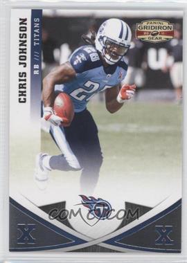 2011 Panini Gridiron Gear - [Base] - Silver X's #51 - Chris Johnson /250