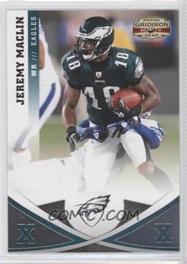 2011 Panini Gridiron Gear - [Base] - Silver X's #73 - Jeremy Maclin /250