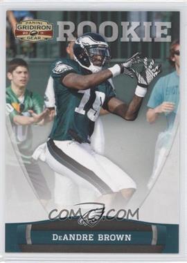 2011 Panini Gridiron Gear - [Base] #224 - DeAndre Brown