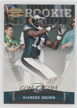 2011 Panini Gridiron Gear - [Base] #224 - DeAndre Brown