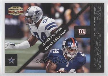 2011 Panini Gridiron Gear - Crash Course - Silver #10 - DeMarcus Ware, Ahmad Bradshaw /250