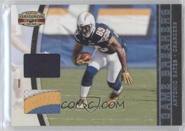 2011 Panini Gridiron Gear - Gamebreakers - Combo Jerseys Prime #19 - Antonio Gates /25