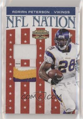 2011 Panini Gridiron Gear - NFL Nation - Combo Jerseys Prime #1 - Adrian Peterson /5