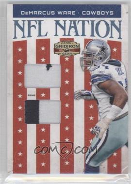 2011 Panini Gridiron Gear - NFL Nation - Combo Jerseys Prime #4 - DeMarcus Ware /25