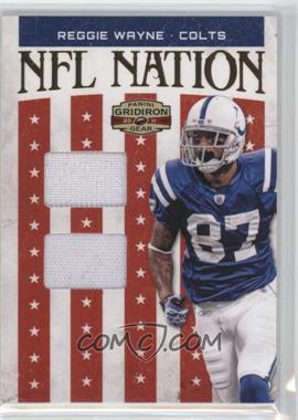 2011 Panini Gridiron Gear - NFL Nation - Combo Jerseys #17 - Reggie Wayne /100