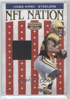 2011 Panini Gridiron Gear - NFL Nation - Jerseys #9 - Hines Ward /250