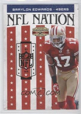 2011 Panini Gridiron Gear - NFL Nation - Silver #2 - Braylon Edwards /250