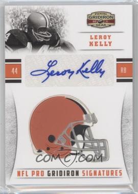 2011 Panini Gridiron Gear - NFL Pro Gridiron Signatures #37 - Leroy Kelly /30