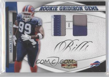 2011 Panini Gridiron Gear - Rookie Gridiron Gems - Combo Prime #13 - Marcell Dareus /50