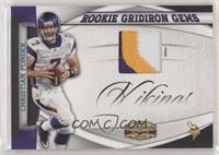 Christian Ponder #/50