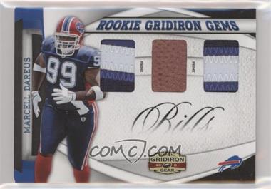 2011 Panini Gridiron Gear - Rookie Gridiron Gems - Trio Prime #13 - Marcell Dareus /50