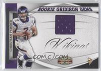 Christian Ponder #/25