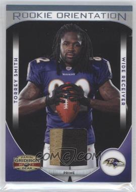 2011 Panini Gridiron Gear - Rookie Orientation - Jerseys Prime #11 - Torrey Smith /25