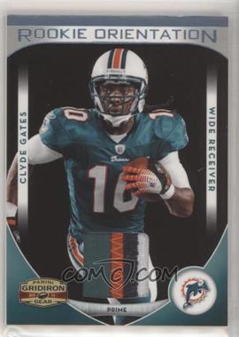 2011 Panini Gridiron Gear - Rookie Orientation - Jerseys Prime #3 - Clyde Gates /25