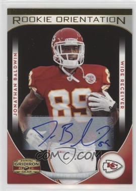 2011 Panini Gridiron Gear - Rookie Orientation - Signatures #6 - Jonathan Baldwin /10