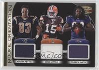 Greg Little, Austin Pettis, Torrey Smith #/250