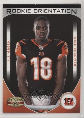 2011 Panini Gridiron Gear - Rookie Orientation #1 - A.J. Green