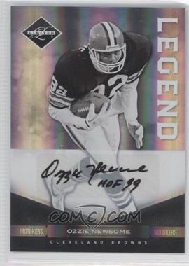 2011 Panini Limited - [Base] - Monikers Silver #101 - Legends - Ozzie Newsome /30
