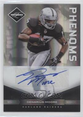 2011 Panini Limited - [Base] - Monikers Silver #163 - Phenoms - Denarius Moore /199