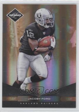 2011 Panini Limited - [Base] - Spotlight Gold #70 - Jacoby Ford /25