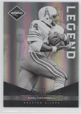 2011 Panini Limited - [Base] - Spotlight Silver #123 - Legends - Earl Campbell /50