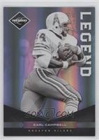 Legends - Earl Campbell #/50