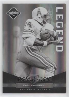 2011 Panini Limited - [Base] - Spotlight Silver #123 - Legends - Earl Campbell /50