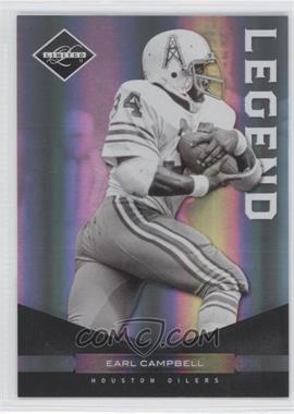2011 Panini Limited - [Base] - Spotlight Silver #123 - Legends - Earl Campbell /50