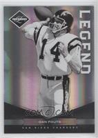 Legends - Dan Fouts #/50