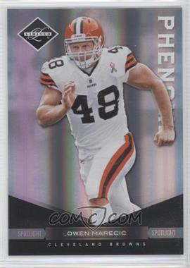 2011 Panini Limited - [Base] - Spotlight Silver #184 - Phenoms - Owen Marecic /50