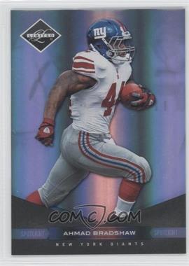 2011 Panini Limited - [Base] - Spotlight Silver #63 - Ahmad Bradshaw /50