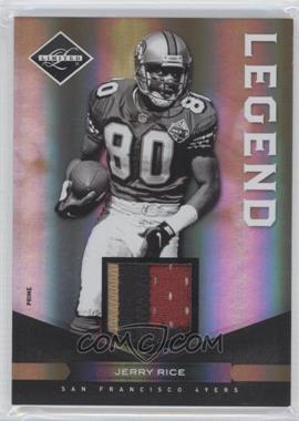 2011 Panini Limited - [Base] - Threads Prime #107 - Legends - Jerry Rice /24