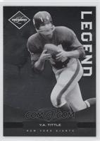 Legends - Y.A. Tittle #/499