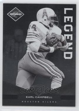 2011 Panini Limited - [Base] #123 - Legends - Earl Campbell /499