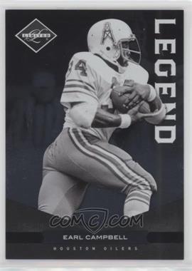 2011 Panini Limited - [Base] #123 - Legends - Earl Campbell /499