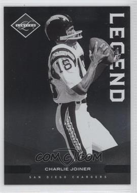 2011 Panini Limited - [Base] #137 - Legends - Charlie Joiner /499