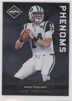 Phenoms - Greg McElroy #/499