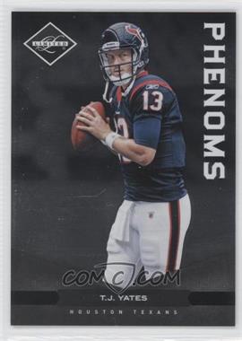 2011 Panini Limited - [Base] #197 - Phenoms - T.J. Yates /499