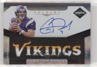 Material Phenoms RC - Christian Ponder #/199