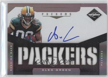 2011 Panini Limited - [Base] #229 - Material Phenoms RC - Alex Green /299