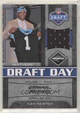 2011 Panini Limited - Draft Day Materials - Limited Jerseys #1 - Cam Newton /100
