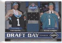 Cam Newton, Blaine Gabbert #/100