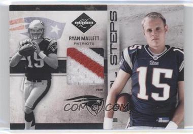 2011 Panini Limited - Initial Steps - Materials Jerseys Prime #25 - Ryan Mallett /25