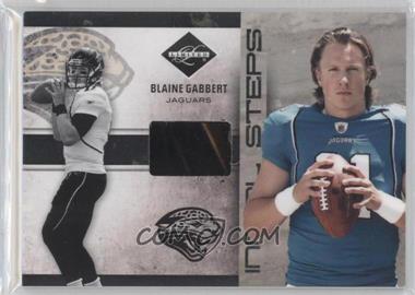 2011 Panini Limited - Initial Steps - Materials Shoes #27 - Blaine Gabbert /99