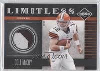 Colt McCoy #/10