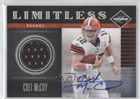 Colt McCoy #/25