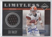 Colt McCoy #/25