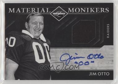 2011 Panini Limited - Material Monikers #6 - Jim Otto /50