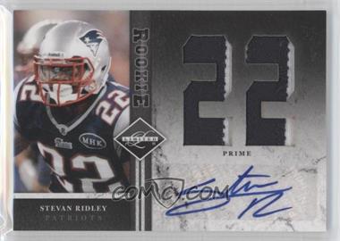 2011 Panini Limited - Rookie Jumbo Materials - Jersey Number Prime Signatures #29 - Stevan Ridley /5